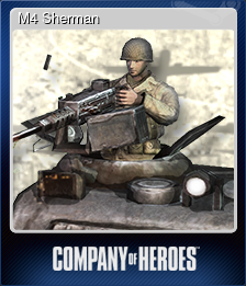 Series 1 - Card 2 of 8 - M4 Sherman