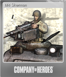 Series 1 - Card 2 of 8 - M4 Sherman