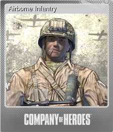 Series 1 - Card 7 of 8 - Airborne Infantry
