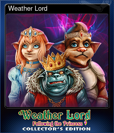 Series 1 - Card 1 of 6 - Weather Lord