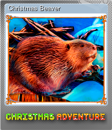 Series 1 - Card 4 of 5 - Christmas Beaver