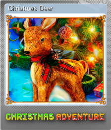 Series 1 - Card 1 of 5 - Christmas Deer