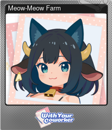 Series 1 - Card 5 of 5 - Meow-Meow Farm