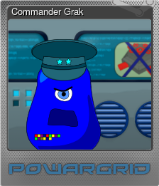 Series 1 - Card 2 of 5 - Commander Grak