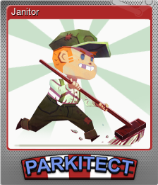 Series 1 - Card 1 of 6 - Janitor