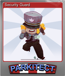 Series 1 - Card 5 of 6 - Security Guard