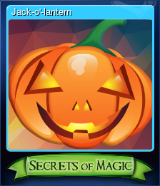 Series 1 - Card 4 of 8 - Jack-o'-lantern