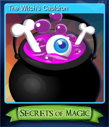 Series 1 - Card 5 of 8 - The Witch's Cauldron