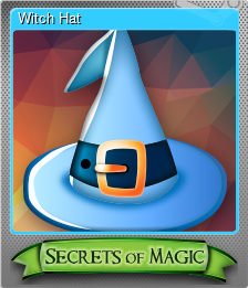 Series 1 - Card 2 of 8 - Witch Hat