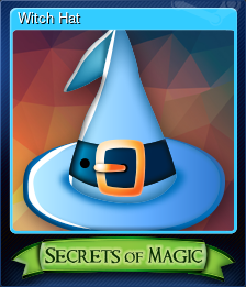 Series 1 - Card 2 of 8 - Witch Hat