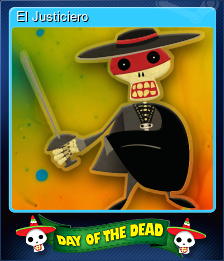 Series 1 - Card 9 of 15 - El Justiciero