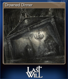 Series 1 - Card 3 of 5 - Drowned Dinner