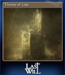 Series 1 - Card 5 of 5 - Throne of Lies
