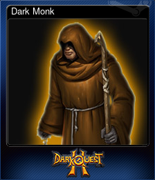 Series 1 - Card 3 of 6 - Dark Monk