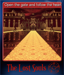 Series 1 - Card 6 of 6 - Open the gate and follow the heart