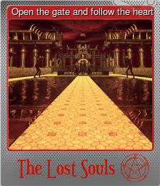 Series 1 - Card 6 of 6 - Open the gate and follow the heart