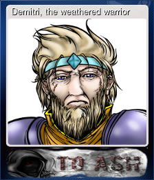 Series 1 - Card 2 of 5 - Demitri, the weathered warrior