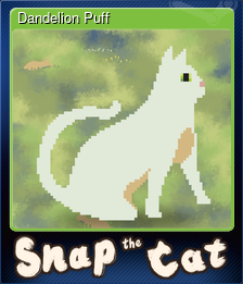 Series 1 - Card 3 of 8 - Dandelion Puff