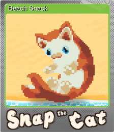 Series 1 - Card 4 of 8 - Beach Snack