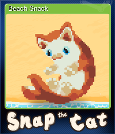 Series 1 - Card 4 of 8 - Beach Snack