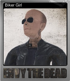 Series 1 - Card 3 of 6 - Biker Girl