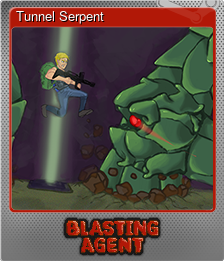Series 1 - Card 2 of 6 - Tunnel Serpent