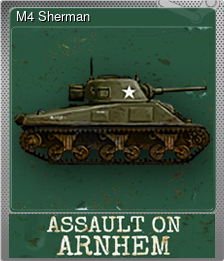 Series 1 - Card 5 of 6 - M4 Sherman