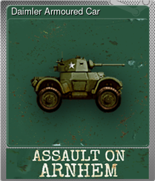 Series 1 - Card 3 of 6 - Daimler Armoured Car