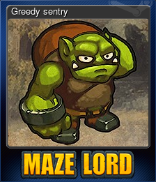 Series 1 - Card 4 of 15 - Greedy sentry