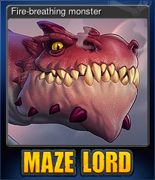 Fire-breathing monster