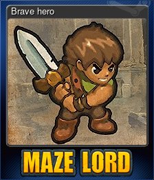 Series 1 - Card 3 of 15 - Brave hero