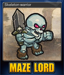 Series 1 - Card 5 of 15 - Skeleton-warrior