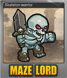 Series 1 - Card 5 of 15 - Skeleton-warrior