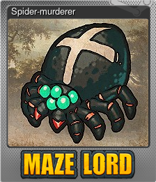 Series 1 - Card 9 of 15 - Spider-murderer