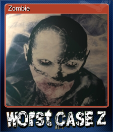 Series 1 - Card 4 of 5 - Zombie