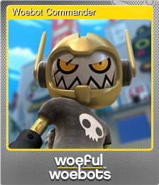 Series 1 - Card 2 of 5 - Woebot Commander