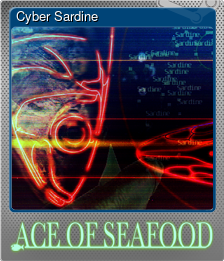 Series 1 - Card 3 of 5 - Cyber Sardine