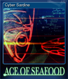 Series 1 - Card 3 of 5 - Cyber Sardine