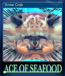 Series 1 - Card 4 of 5 - Snow Crab