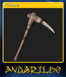 Series 1 - Card 9 of 15 - Pickaxe