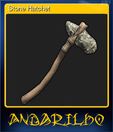 Series 1 - Card 13 of 15 - Stone Hatchet