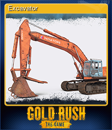 Series 1 - Card 4 of 11 - Excavator