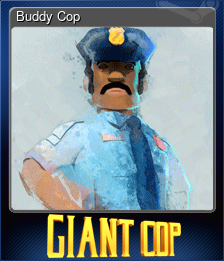 Series 1 - Card 2 of 9 - Buddy Cop