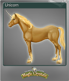 Series 1 - Card 1 of 8 - Unicorn