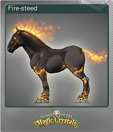 Series 1 - Card 3 of 8 - Fire-steed