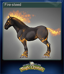 Series 1 - Card 3 of 8 - Fire-steed