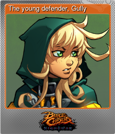 Series 1 - Card 1 of 14 - The young defender, Gully