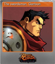 Series 1 - Card 3 of 14 - The swordsman, Garrison