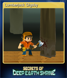 Series 1 - Card 1 of 5 - Lumberjack Digsby
