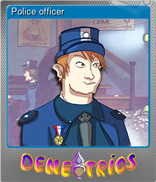 Series 1 - Card 5 of 9 - Police officer